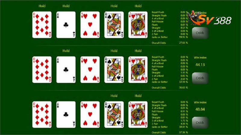 Draw poker - Một trong các kiểu chơi poker